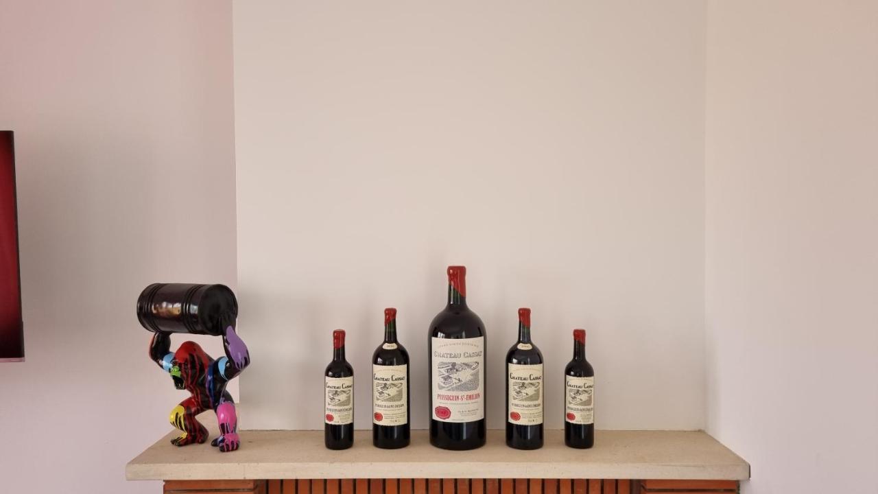 Gite Du Vignoble Puisseguin Esterno foto
